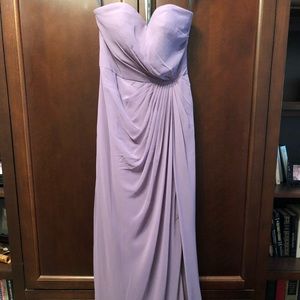 Bill Levkoff bridesmaid dress.